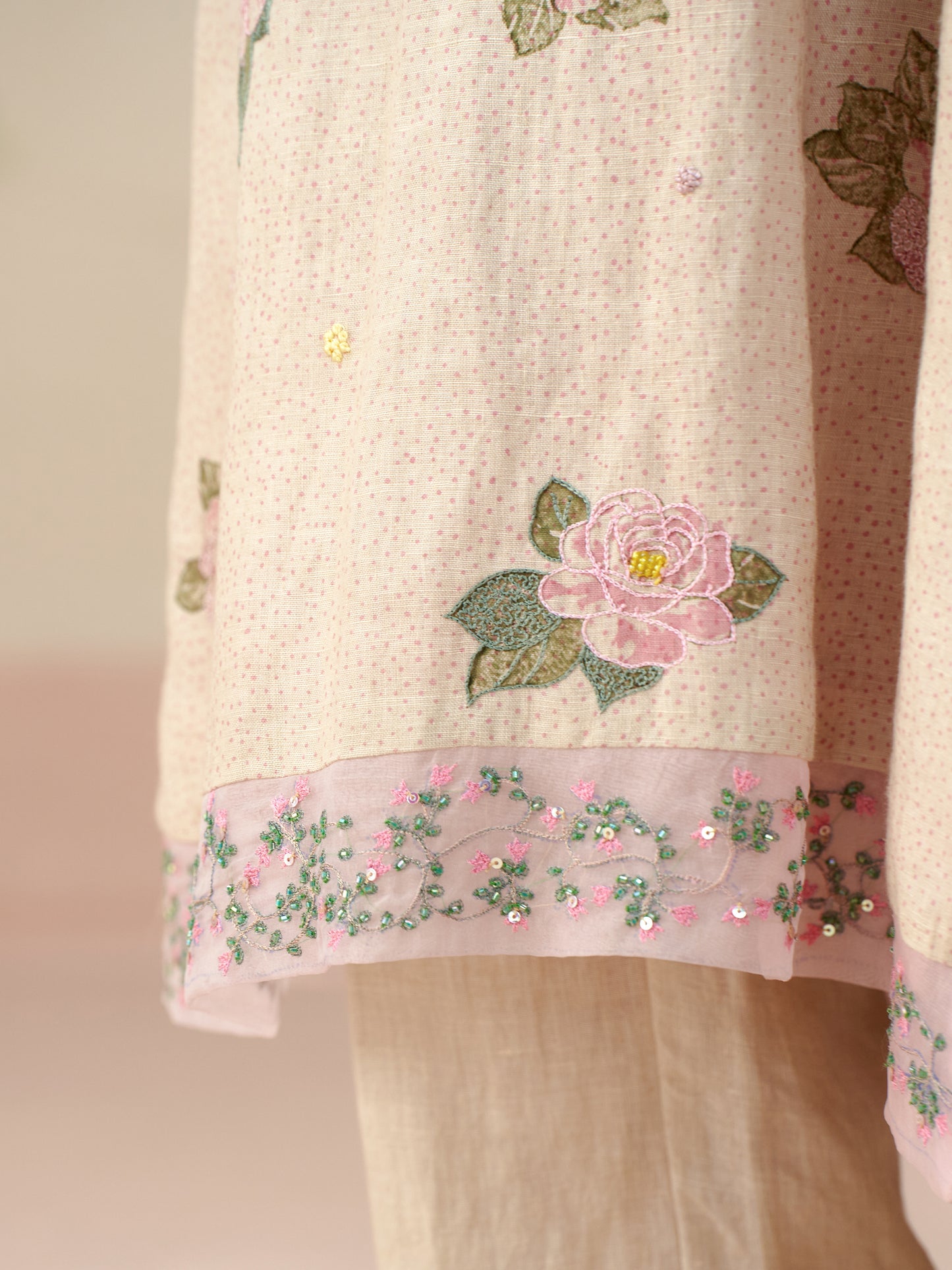 Rose de Meaux Dress Set