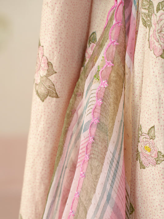 Rose de Meaux Scarf