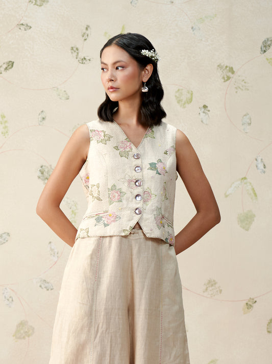 Rose de Meaux Vest