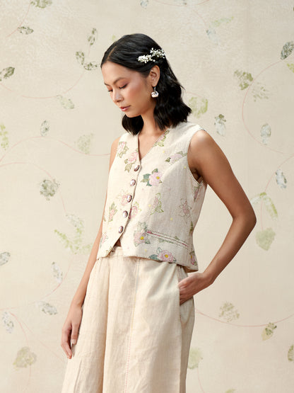 Rose de Meaux Vest