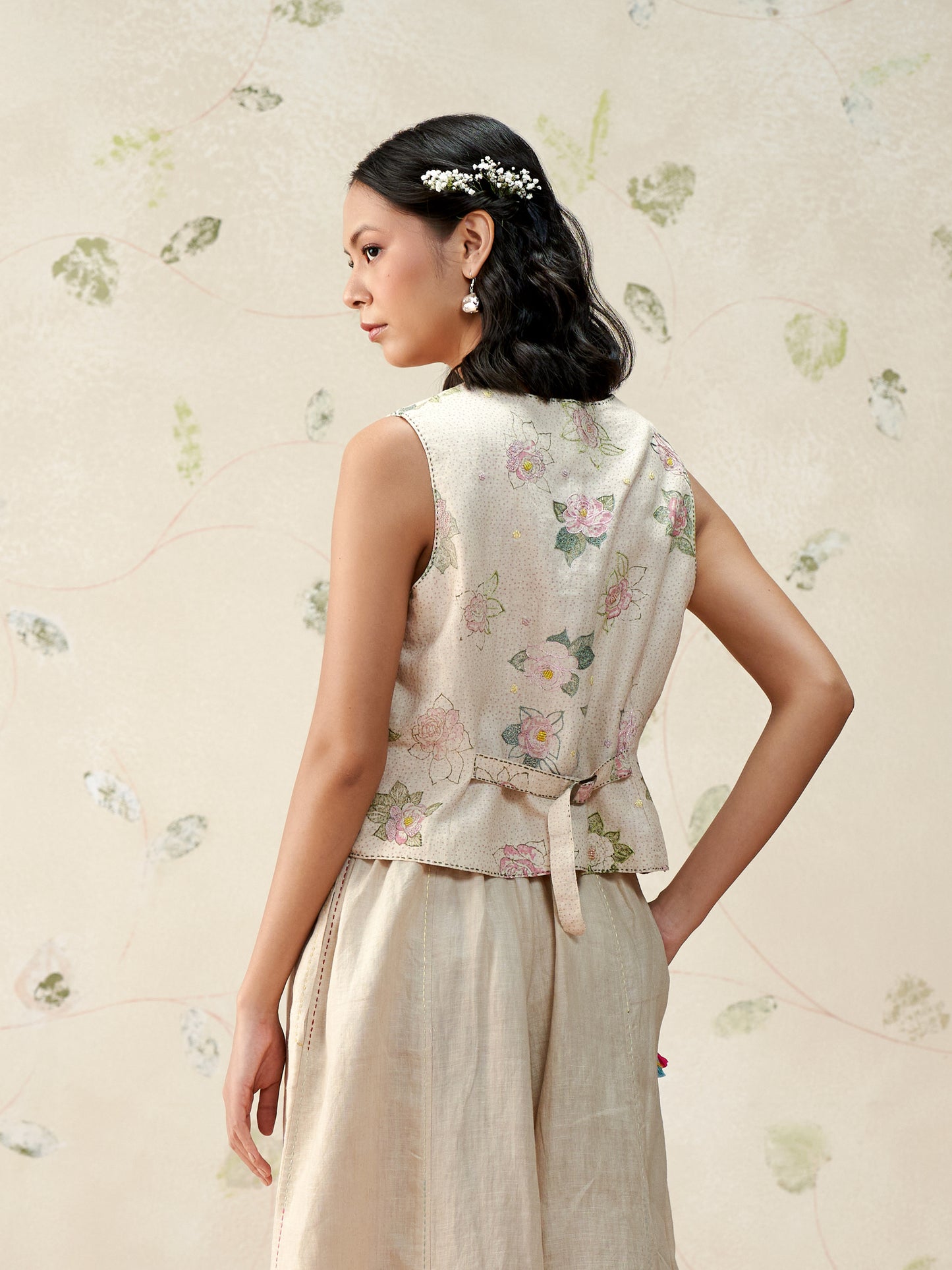 Rose de Meaux Vest